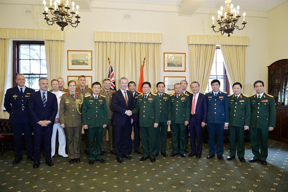 Cuộc gặp Bộ trưởng Quốc phòng Việt Nam - Australia2018